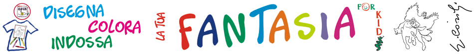 DISEGNA COLORA INDOSSA LA TUA FANTASIA! Con il KIT POPPSHIRT OPEN COVILIARTE FOR KIDS, se vuoi...puoi!