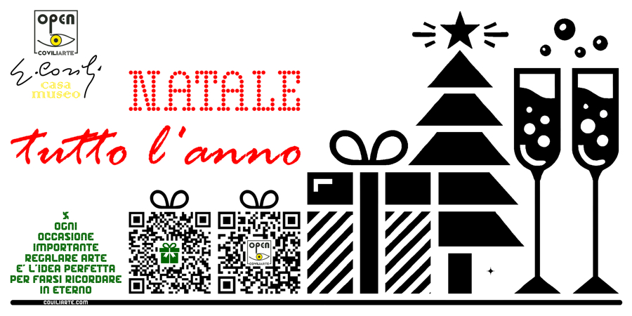 NATALE TUTTO L'ANNO = PAVULLO NEL FRIGNANO, CASA MUSEO COVILI - regalare arte è l'idea perfetta per farsi ricordare in eterno