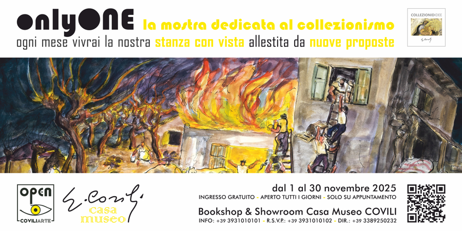 ONLYONE: la mostra dedicata al collezionismo di GINO COVILI - dal 1 al 30 novembre 2025