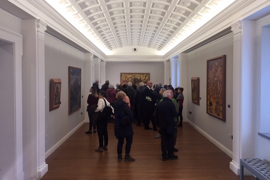 VISITE GUIDATE ALLA MOSTRA "GINO COVILI - LA FAVOLA E IL DOLORE" AL LABIRINTO DI FRANCO MARIA RICCI - foto CoviliArte